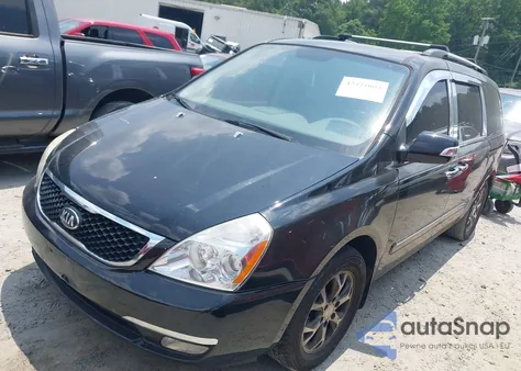 2014 Kia Sedona Ex from USA, damaged, VIN KNDMH4C79E6581142